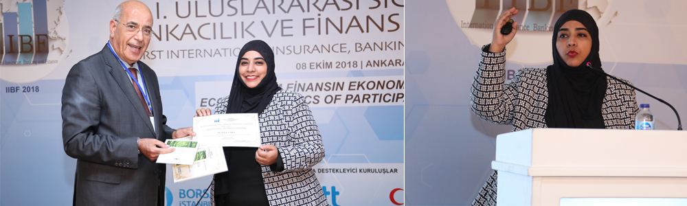 Dr. Irum Saba (Assistant Professor and Program Director MS Islamic Banking and Finance, IBA)  participated in the 1st International Insurance, Banking and Finance symposium