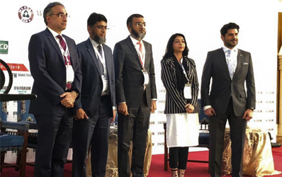 Mr. Ahmed Ali Siddiqui, Director IBA CEIF and Dr. Irum Saba, Program Director and Assistant Professor, IBA were invited to participate in the Islamic Finance News Forum 2019