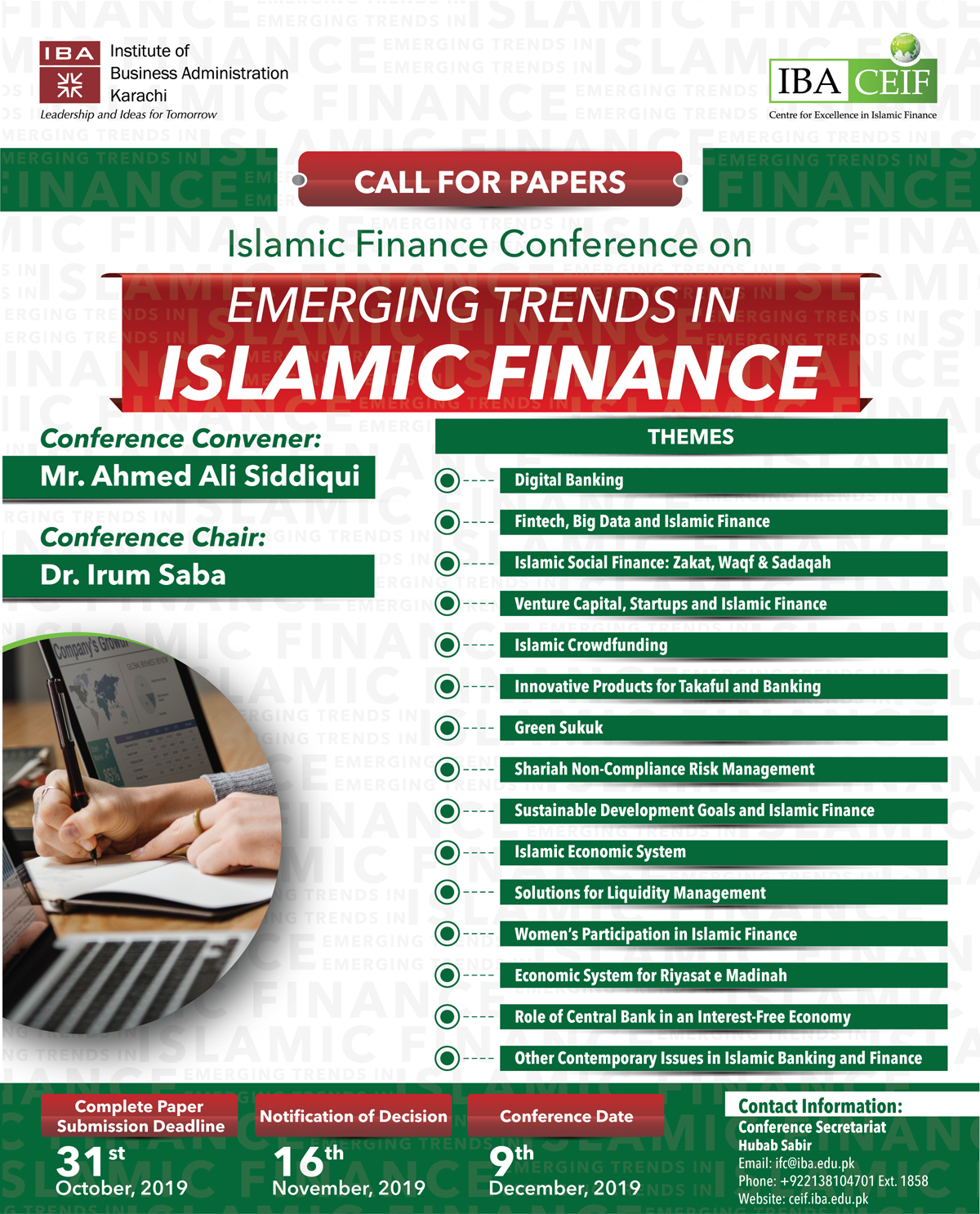 MS in Islamic Banking and Finance