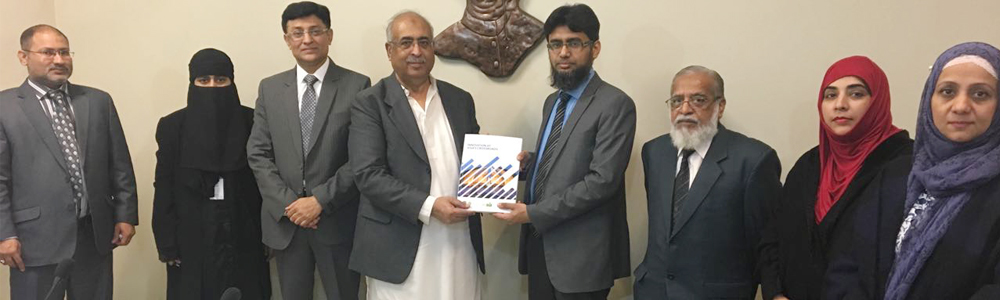 24th Jan, 2017: IBA CEIF Team meets with Director General, Sindh Judicial Academy