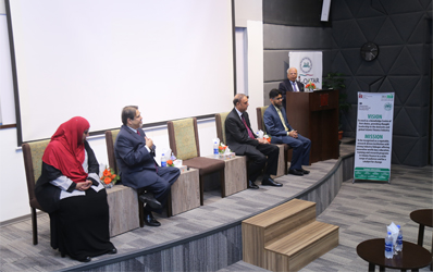 IBA CEIF organized a lunch in honor of Dr. Ishrat Husain