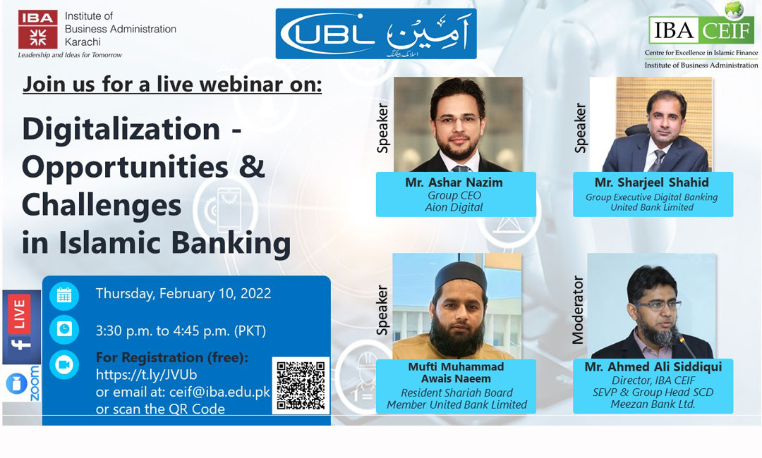 Digitalization - Opportunities & Challenges in Islamic Banking