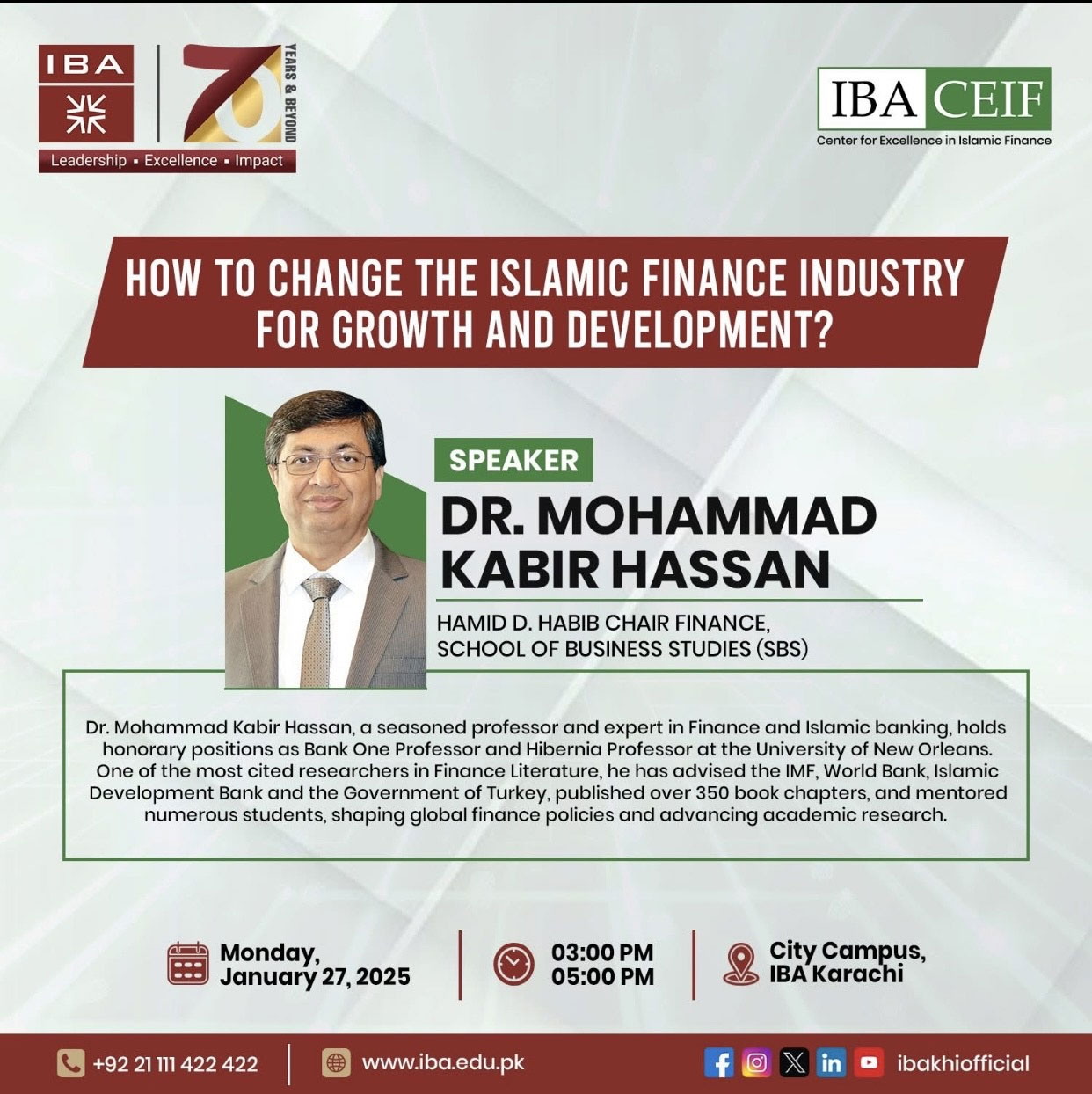 how to change the islamic finance industry for growth and development