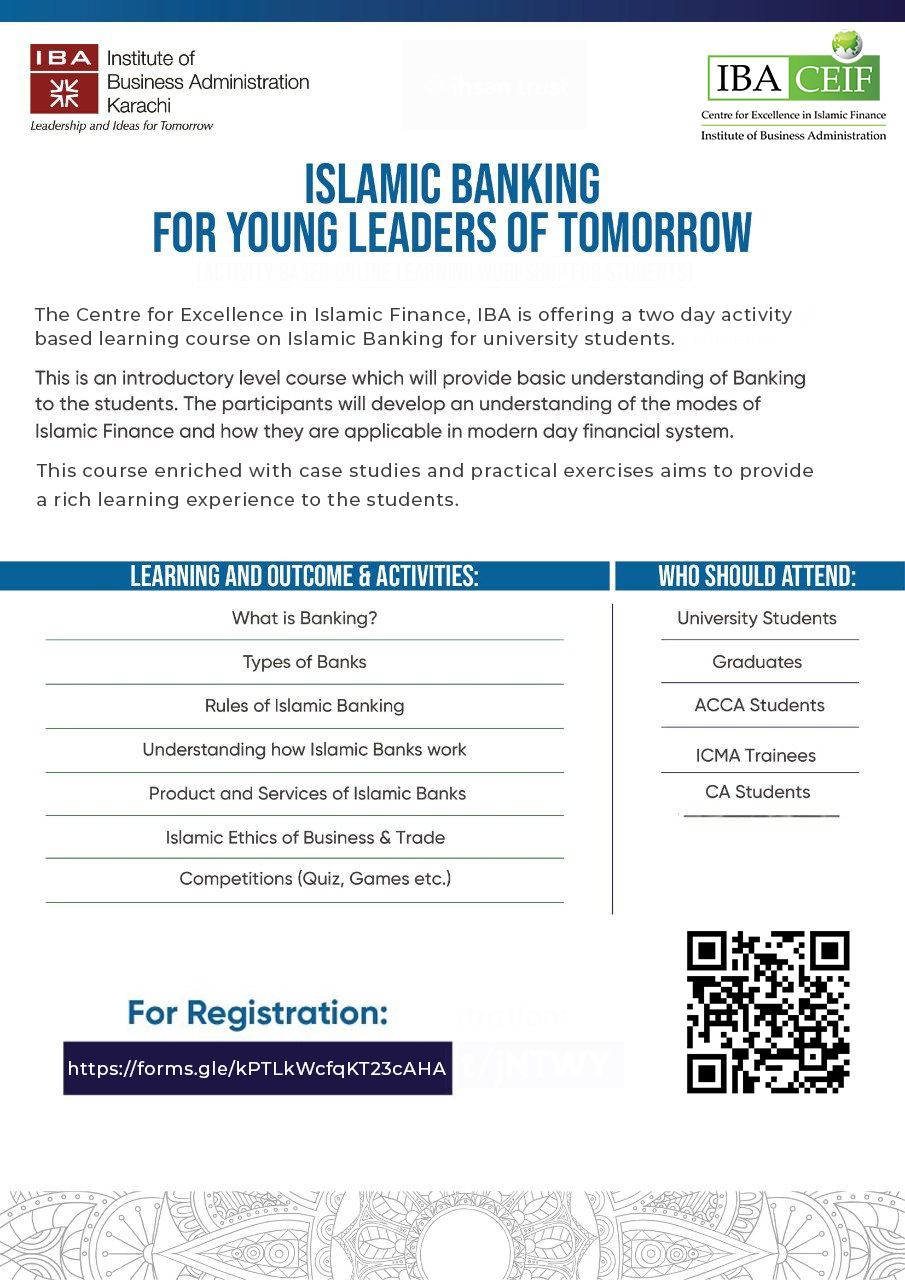 Islamic Banking for Young Leaders of Tomorrow