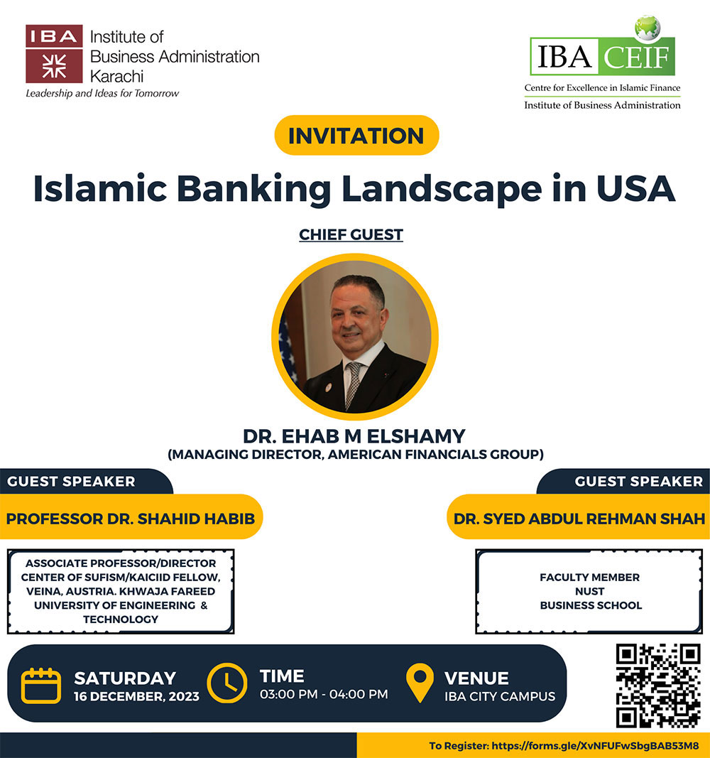 Islamic Banking Landscape in USA by Dr. Ehab M Elshamy