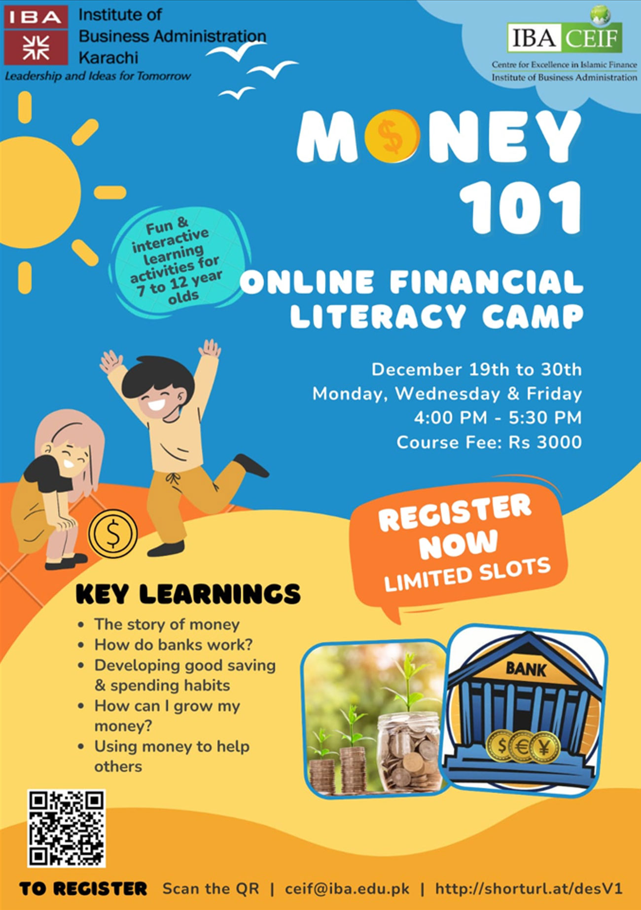 “Money 101” (Financial Literacy Camp Batch-5)