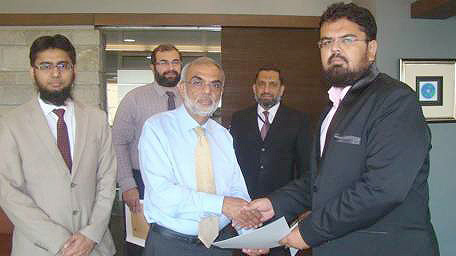 IBA Student (Raheel Jawed) Secured First Position in 'Islamic Banking and Finance' Course​