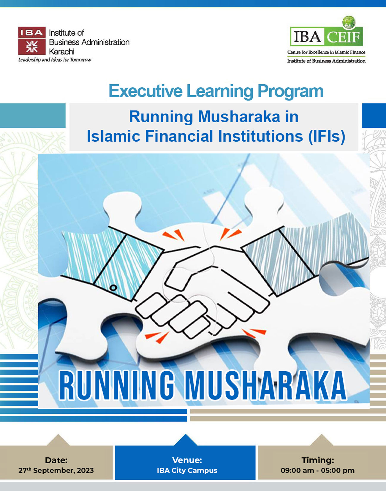 Running Musharaka in Islamic Financial Institutions (IFIs)