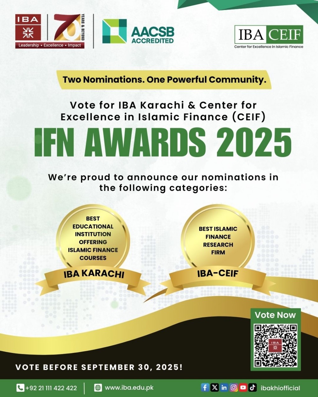 Vote for IBA & IBA CEIF at the IFN Awards 2025!