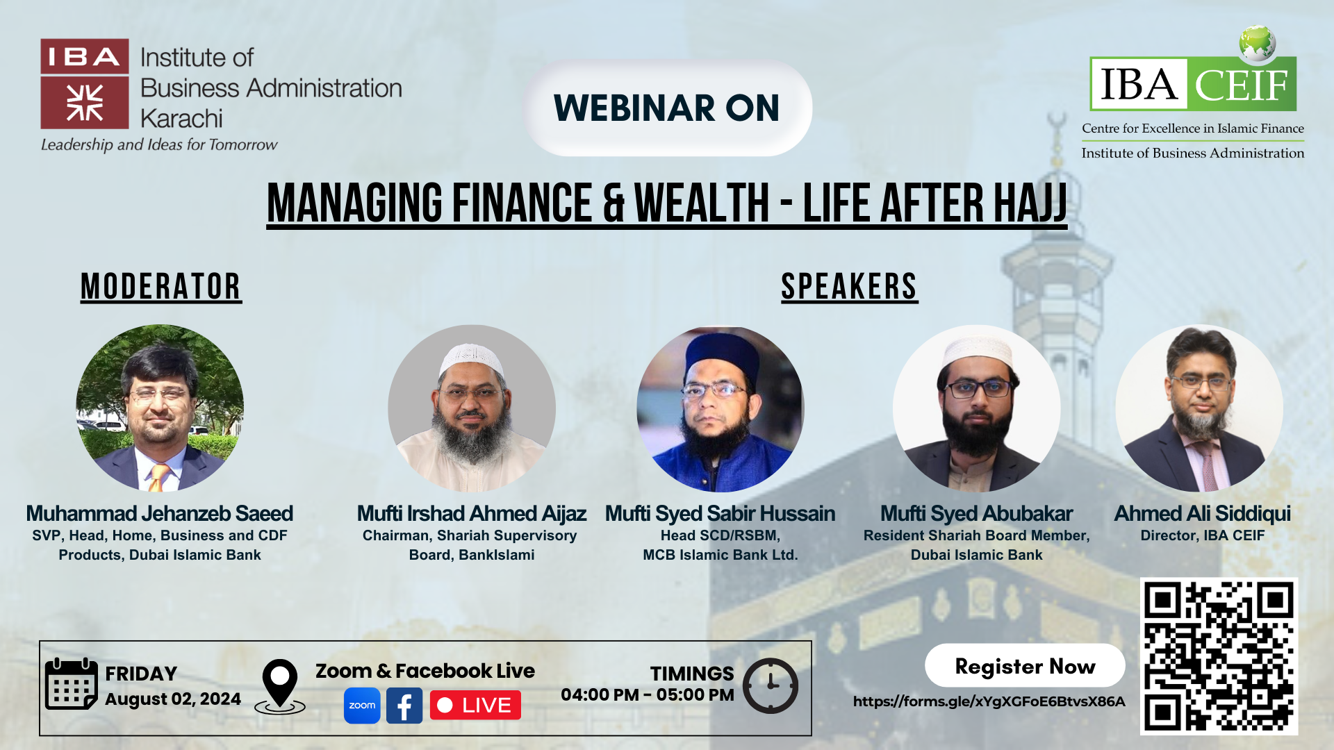 Managing Finance & Wealth - Life after Hajj